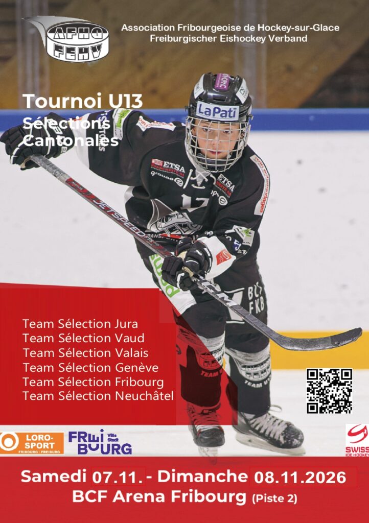 Affiche U13 2026 fribourg